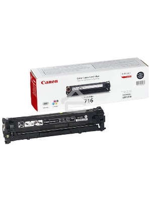 Картридж лазерный Canon Cartridge 716BK (1980B002) черный (2300 стр.) для Canon LBP-5050/5050N