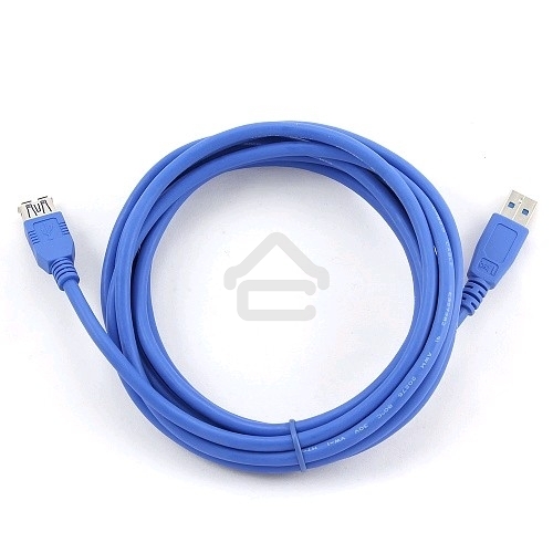 Кабель Gembird PRO CCP-USB3-AMAF-10, USB 3.0 кабель удлинительный 3.0м AM/AF позол. контакты, пакет