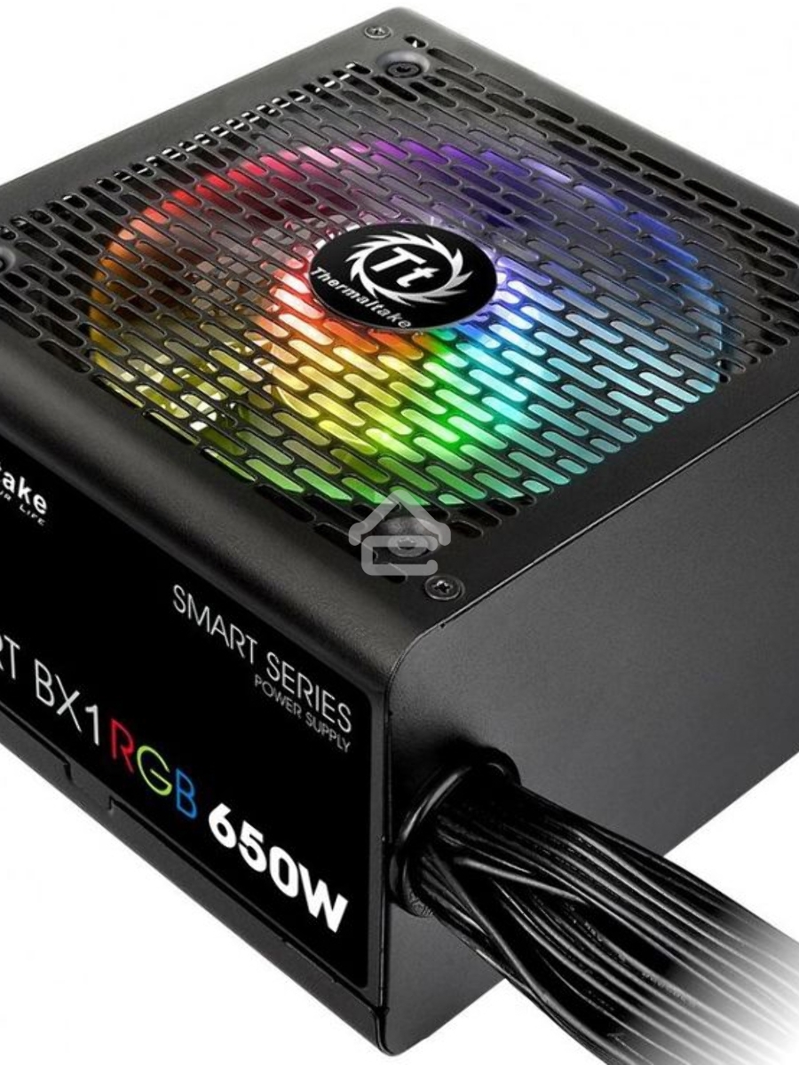 Блок питания Thermaltake Smart PS-SPR-0650NHSABE-1, 650Вт, 80 PLUS Bronze, 120мм, черный
