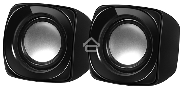 Акустическая система Sven 120 2.0 черный 5Вт