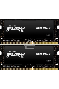 Оперативная память Kingston Fury Impact, DDR4, 64GB (2x32GB), 3200MHz, CL20, SO-DIMM