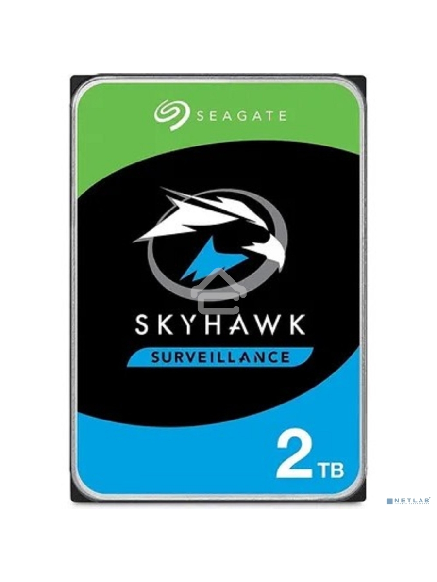 Жесткий диск  Seagate 2TB ST2000VX017 SATA-III Surveillance Skyhawk (5400rpm) 256Mb 3.5