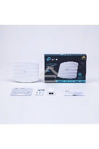 Точка доступа AC1350 Wireless MU-MIMO Gigabit Ceiling Mount Access Point, 450Mbps at 2.4GHz + 867Mbps at 5GHz, 802.11a/b/g/n/ac wave 2, Beamforming, Airtime Fairness, MU-MIMO, 802.3af Standard PoE and Passive PoE (Passive POE Adapter included), no more DC