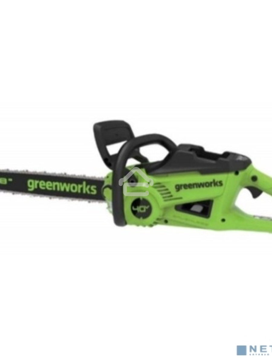 Цепная пила аккумуляторная GreenWorks GD40CS20X, 40V, 40 см, 2000 Вт, бесщеточная, без АКБ и ЗУ (2008807)
