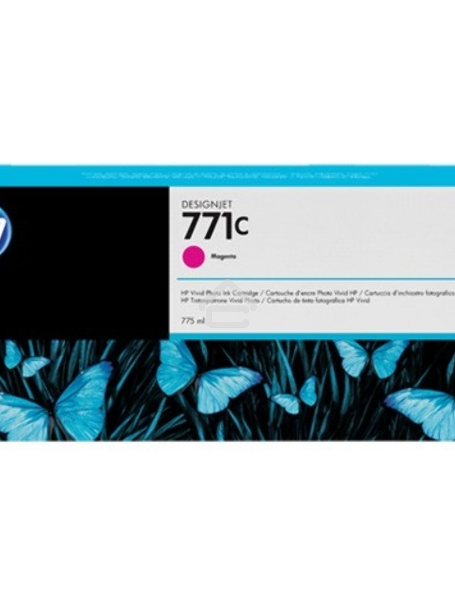 Картридж струйный HP №771C B6Y09A пурпурный для HP DJ Z6200 (775мл)