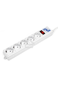 Сетевой фильтр Powercube SPG-B-6-WHITE 1.9м (5 розеток) белый (коробка)
