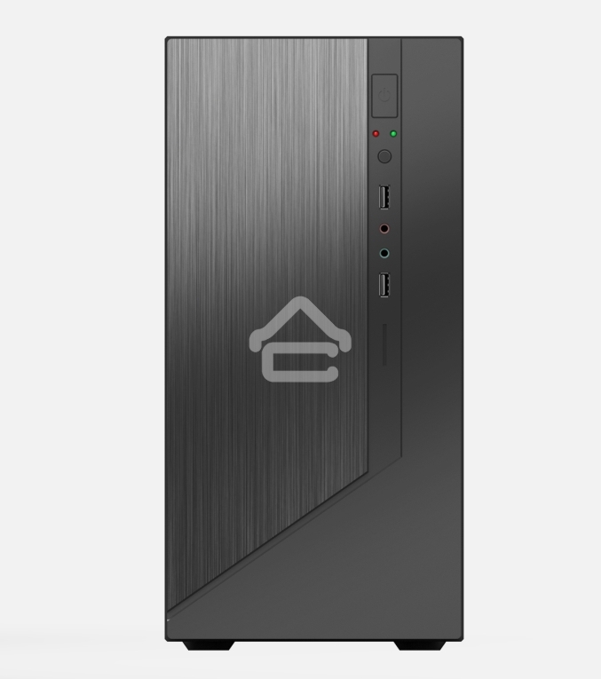 Компьютерный корпус Сase Forza mATX, 450W, 2xUSB 3.0, Black, w/o FAN, 12 см fan PSU, power cord