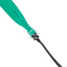 Трубка термоусаживаемая ТУТ 18,0/9,0мм, зеленая, упаковка 50 шт. по 1м, PROconnect