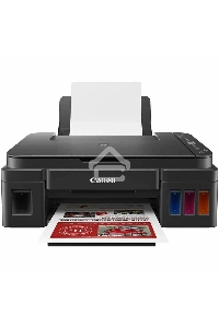 МФУ струйный Canon PIXMA G3410 (2315C009), A4, цветное, печ. 8.8 стр/мин (ч/б) 5 стр/мин (цвет), скан. до 19 стр/мин., 4800x1200 dpi (принтер) 1200х600 dpi (сканер), USB, Wi-Fi