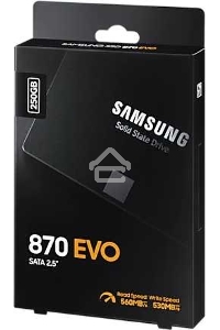 Накопитель SSD Samsung 870 EVO, 250GB, SATA III, 2.5