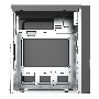 Компьютерный корпус Сase Forza mATX, 450W, 2xUSB3.0, Black, w/o FAN, 12 cm fan PSU, power cord