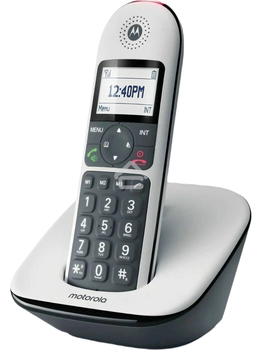 Радиотелефон Dect Motorola CD5001 черный/белый