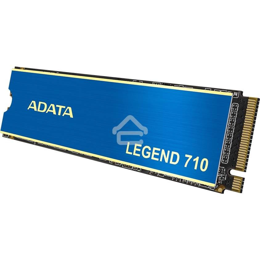 Накопитель SSD ADATA LEGEND 710, 1Tb, PCIe 3.0 x4, M.2 2280, NVMe, R/W 2400/1800, с радиатором