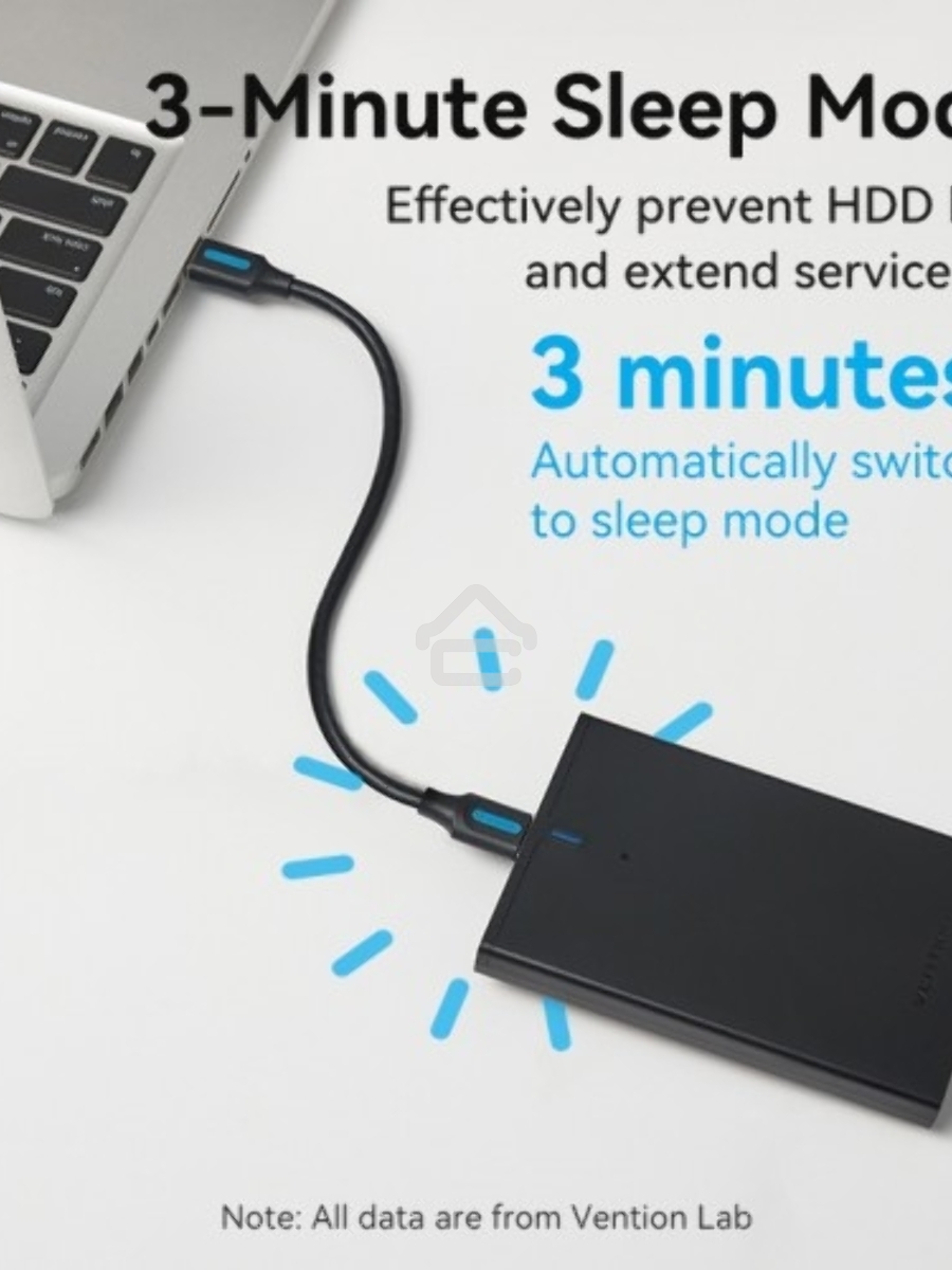 Внешний корпус Vention для HDD/SSD 2.5
