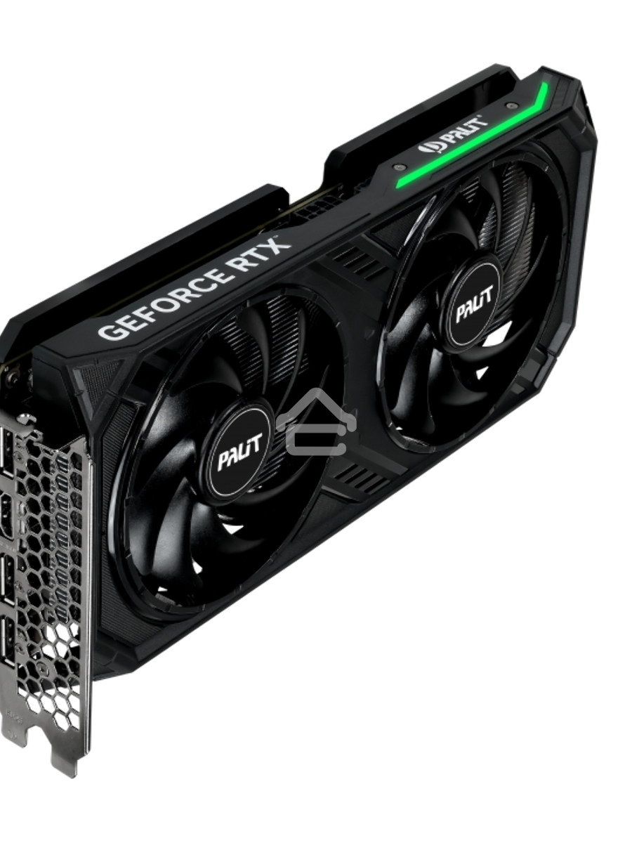 Видеокарта Palit PA-RTX4060 DUAL 8GB 8192Mb 128 GDDR6 1830/17000 HDMIx1 DPx3 HDCP Ret