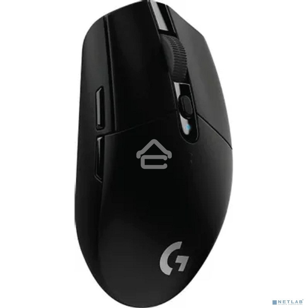 Мышь беспроводная Logitech G304 Lightspeed черный, 12000 dpi, радиоканал, USB, кнопки - 6