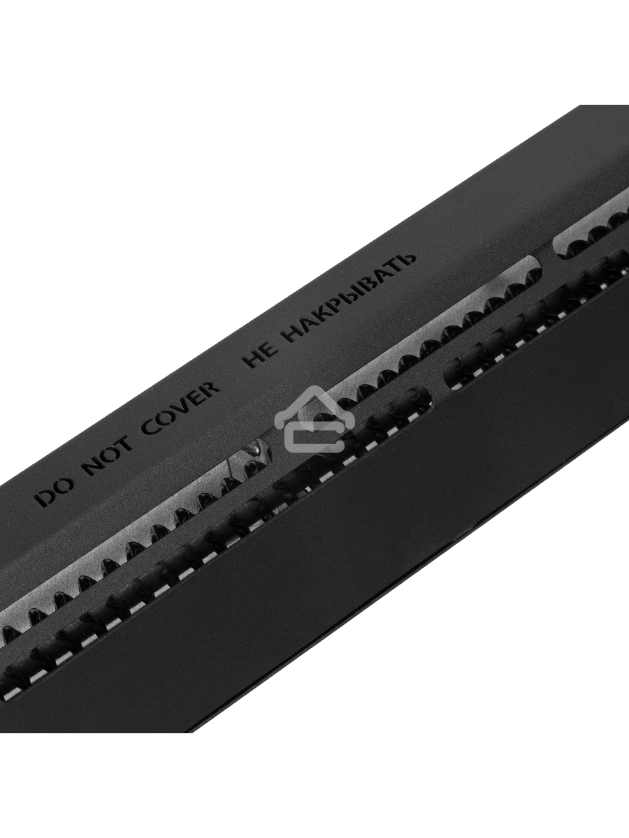 Конвектор электрический плинтусный Denzel ATRIC-450 черный, 450 Вт, 6 м2