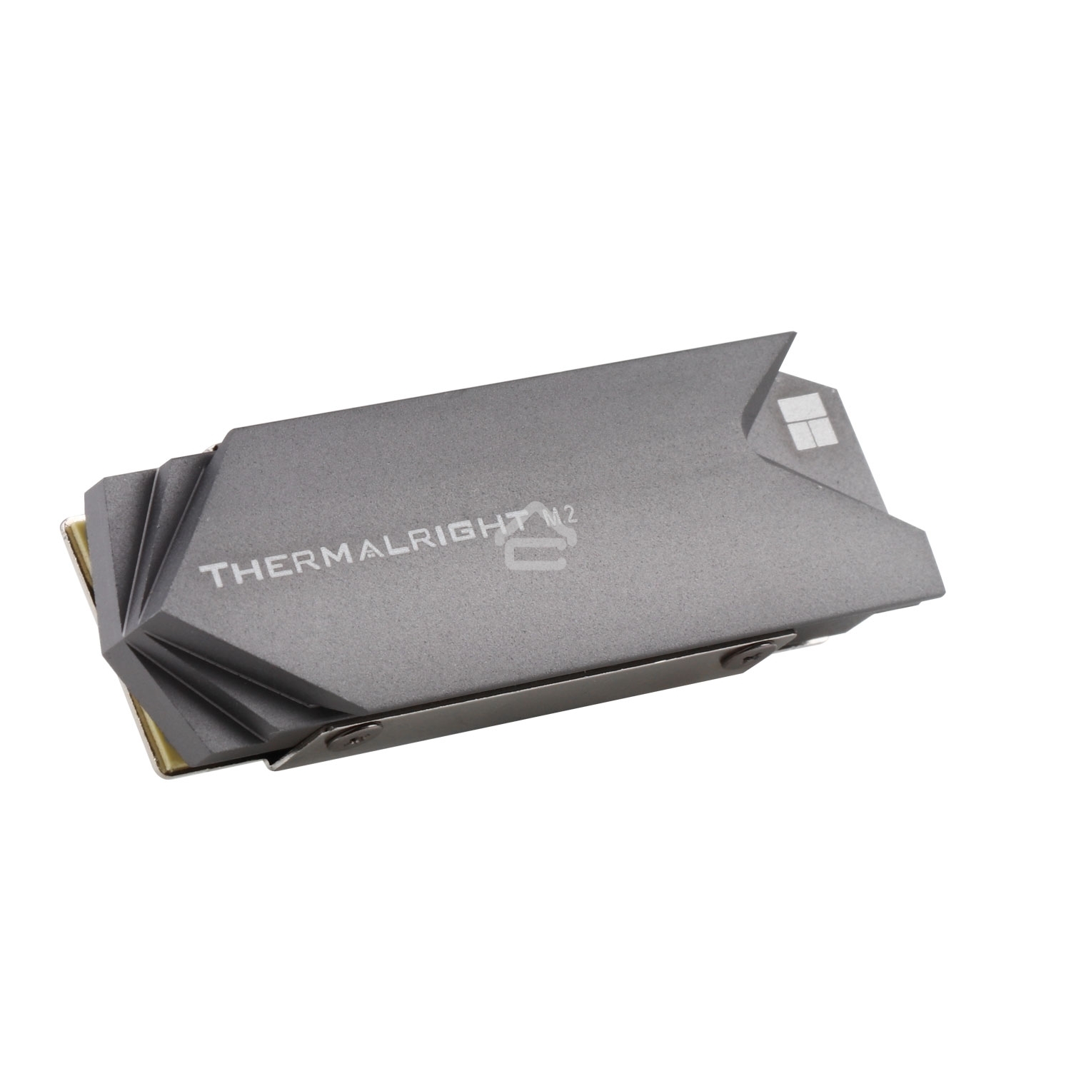 Радиатор для M.2 SSD Thermalright 2280, 75x23х12 мм, серый (002189)