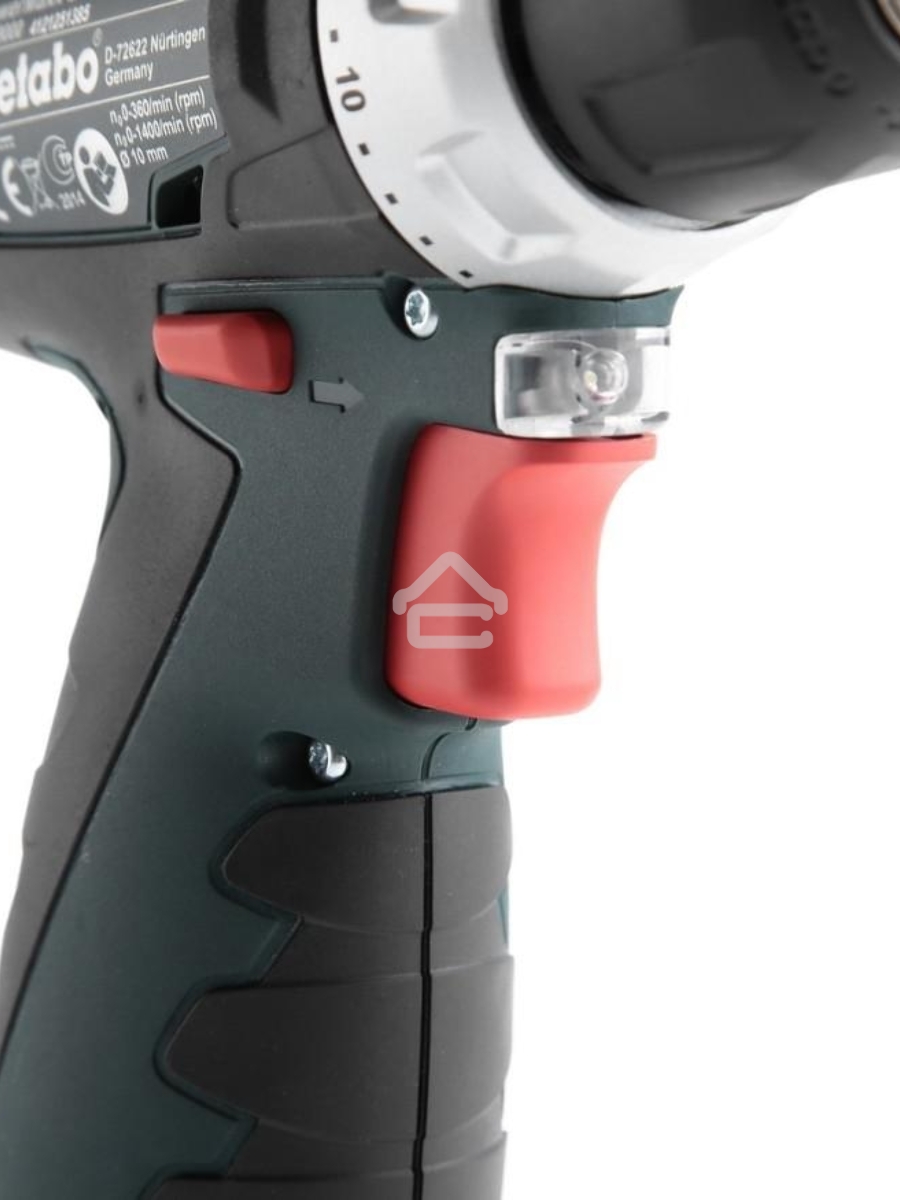 Дрель-шуруповерт Metabo PowerMaxx BS 600080500, Аккумуляторный, 12В, 2 АКБ