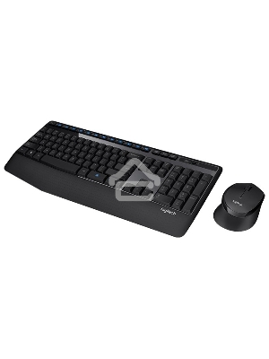 Клавиатура + мышь Logitech MK345 клав:черный мышь:черный USB 2.0 беспроводная Multimedia