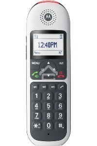 Радиотелефон Dect Motorola CD5001 черный/белый