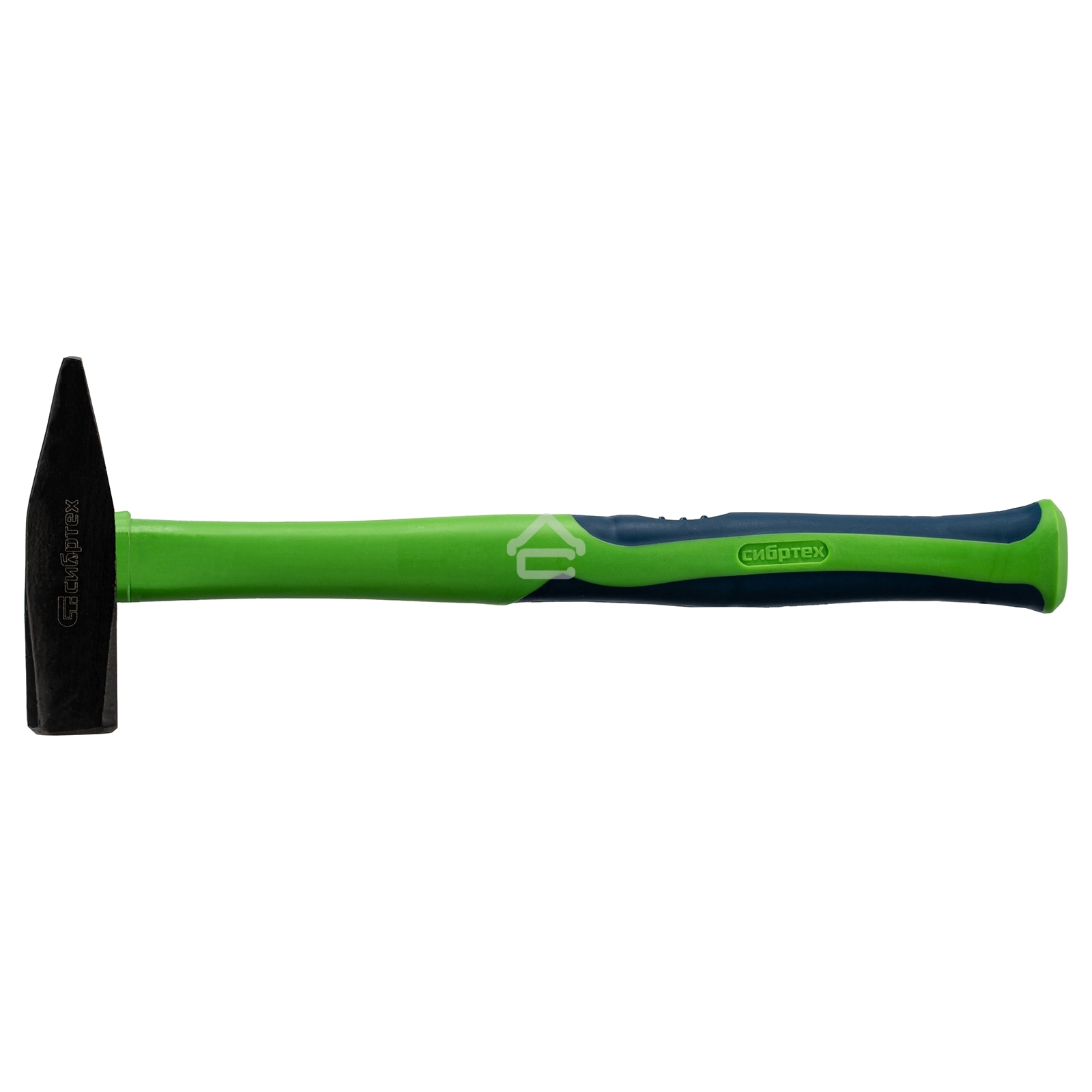 Молоток слесарный Сибртех, 600 г, фибергласовая обрезиненная рукоятка