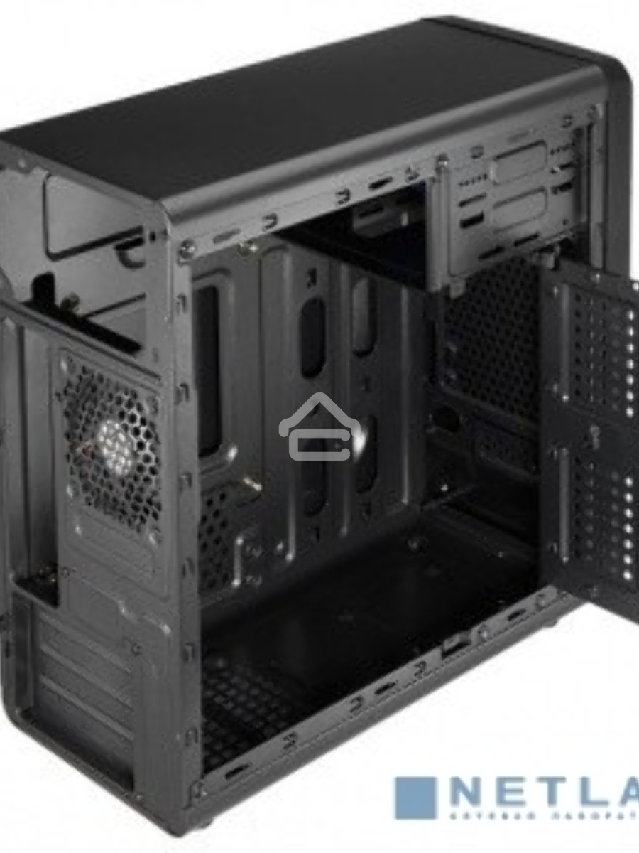 Корпус Aerocool / Formula Qs-182 черный без БП mATX 2x120mm 2xUSB2.0 1xUSB3.0 audio