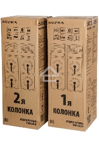 Минисистема Supra SMB-2050, 180Вт, FM USB BT SD, черный