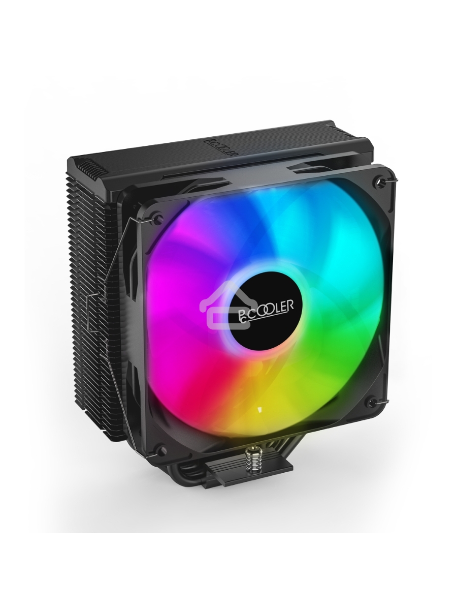 Кулер PCCooler Paladin EX400 ARGB черный 120мм алюминий+медь 1800rpm 28,6db 180W 157мм