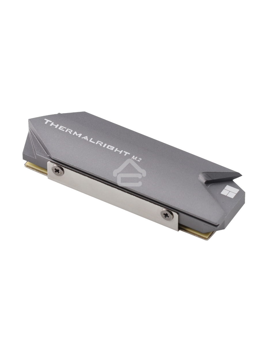 Радиатор для M.2 SSD Thermalright 2280, 75x23х12 мм, серый (002189)