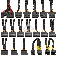 Блок питания серверный 1100W ExeGate ServerPRO-1100ADS (ATX, APFC, КПД 82% (80 PLUS), 2x8см fans, 24pin, 2x(4+