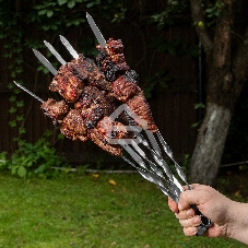 Шампуры с чехлом 45 см (6 шт.) Camping Palisad