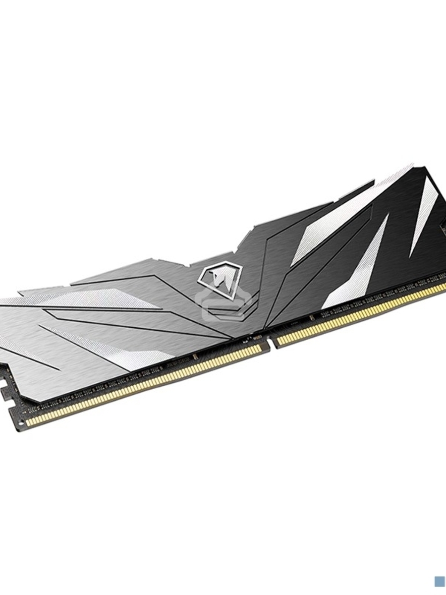 Оперативная память NETAC, DDR4, 8GB (1x8GB), 3200MHz, CL16, DIMM, с радиатором, чёрный