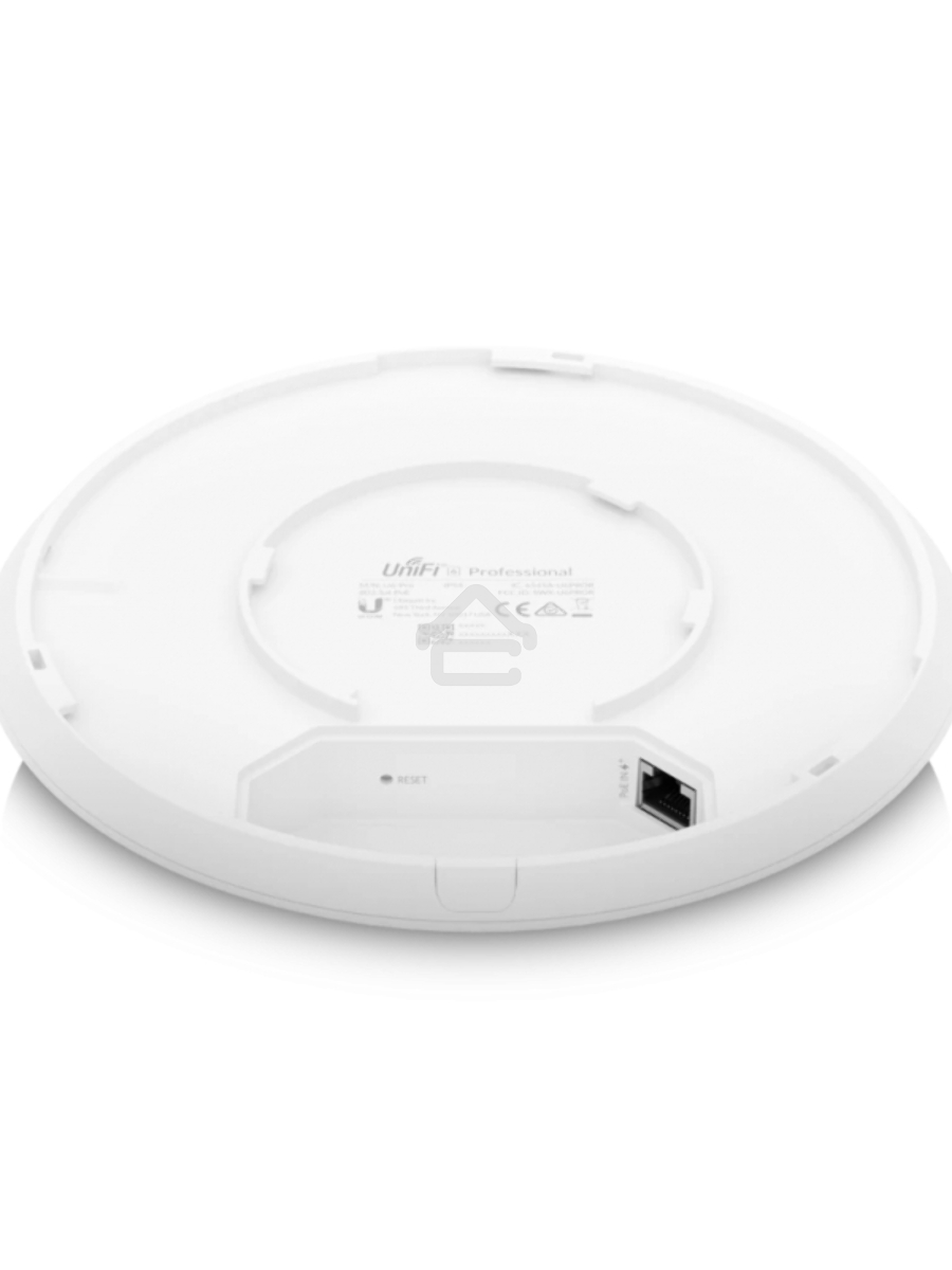 Точка доступа Ubiquiti UniFi 6 AP Pro [U6-Pro] 2.4+5 ГГц, Wi-Fi 6, 4х4 MU-MIMO, 802.3at, 1х 1G RJ45