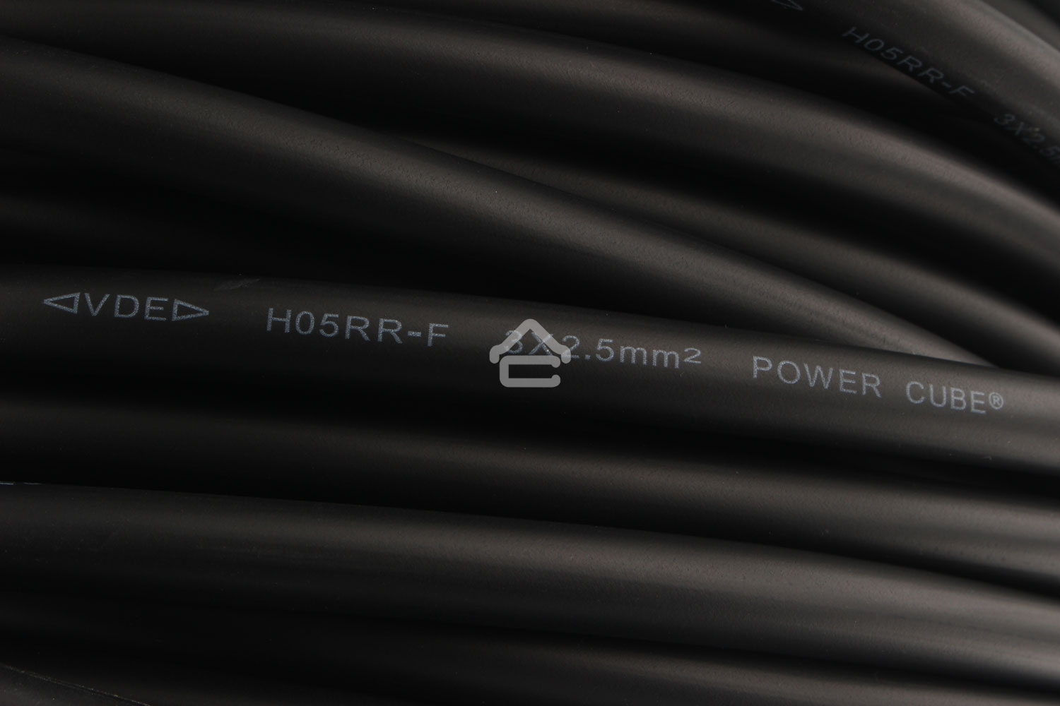 Удл. на мет. катушке “Power Cube” IP44 16А 50м резина 3*2,5мм2 4 роз. с/з
