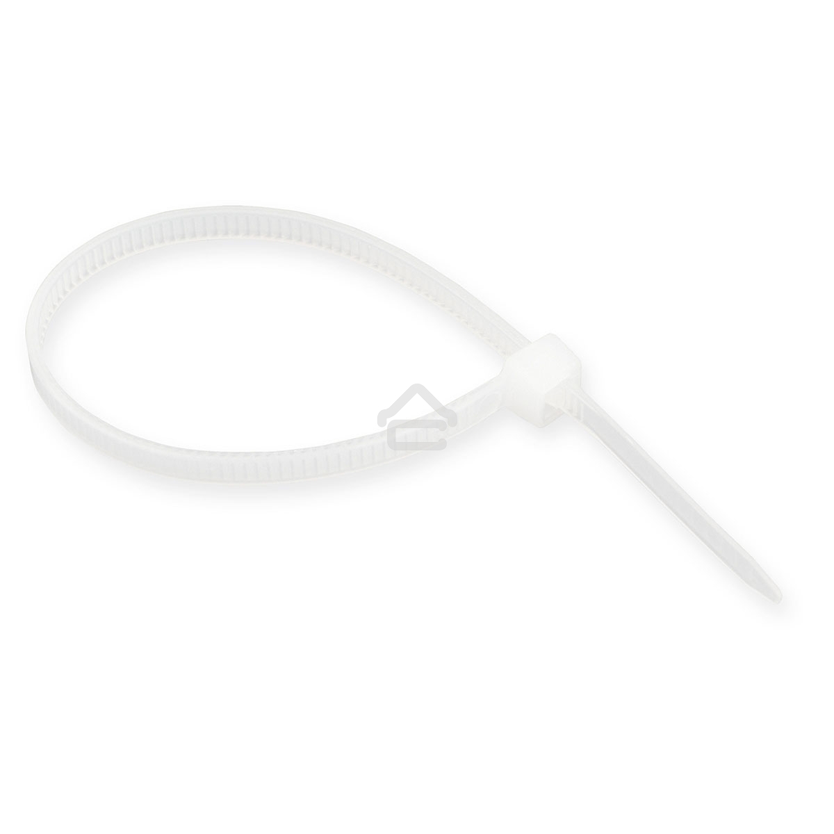 Стяжки NYT-150x3.6 пластиковые 150 мм х 3.6 мм, белые (100 шт.)