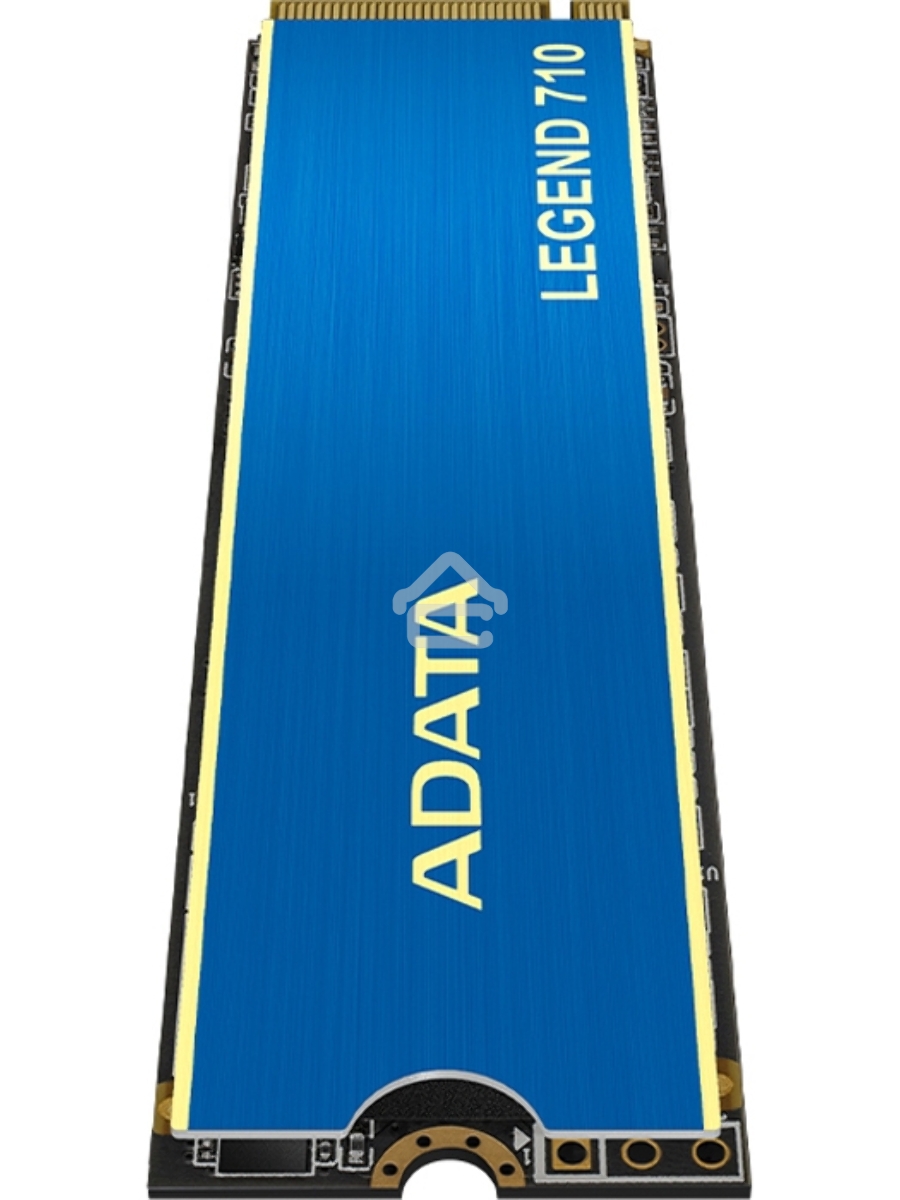 Накопитель SSD ADATA LEGEND 710, 1Tb, PCIe 3.0 x4, M.2 2280, NVMe, R/W 2400/1800, с радиатором
