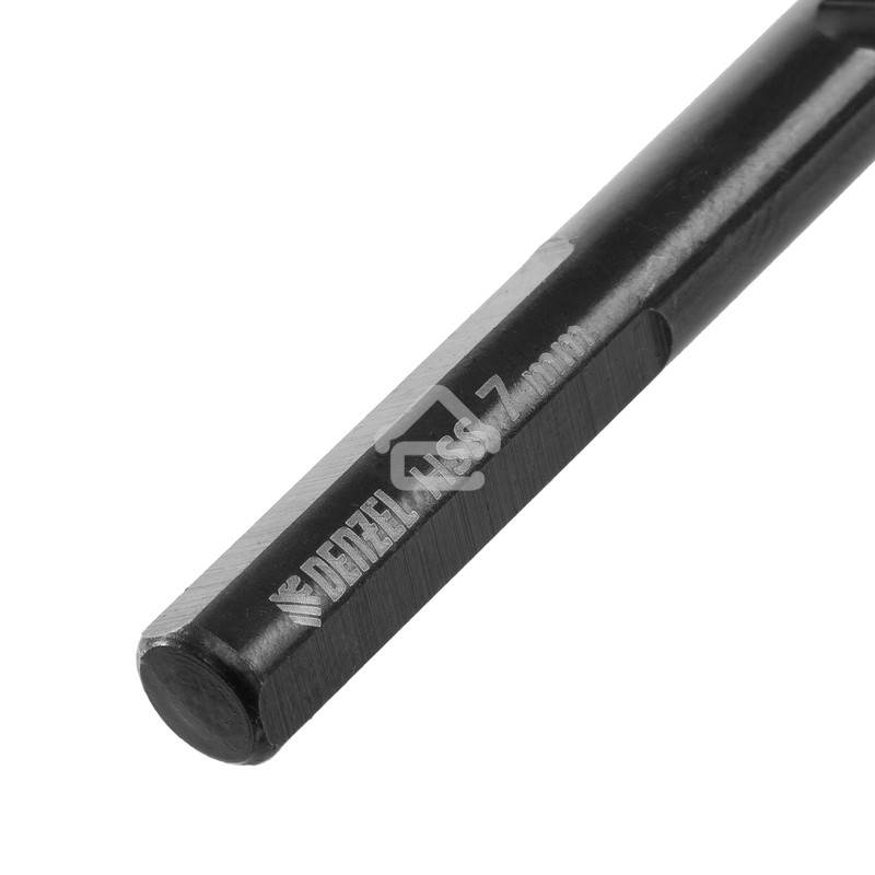 Сверло по металлу, 7 мм, HSS-Tin, Golden Tip, 10 шт. Denzel