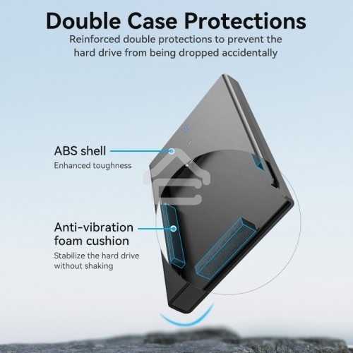 Внешний корпус Vention для HDD/SSD 2.5