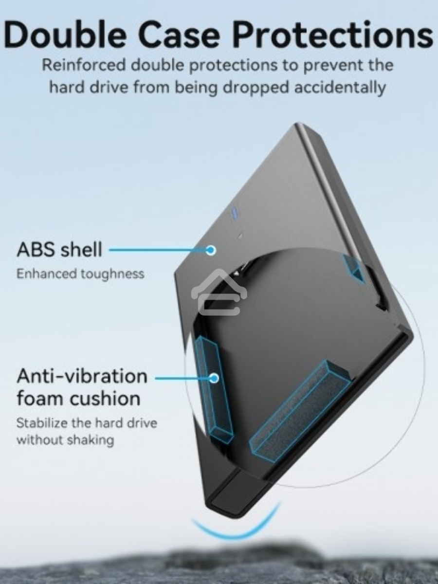 Внешний корпус Vention для HDD/SSD 2.5