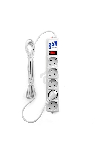 Сетевой фильтр Powercube SPG-B-10-WHITE 3м (5 розеток) белый (коробка)