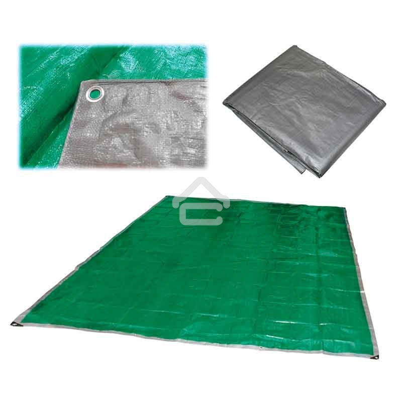 Тент хозяйственный универсальный Ecos T-3x3 размер: 3x3 м, плотность: 60г/м2