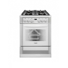 Плита комбинированная Gefest ПГЭ 6502-03 0242 белый, конфорок 4 газовых, духовка 55 л, 60 см x 85 см x 60 см