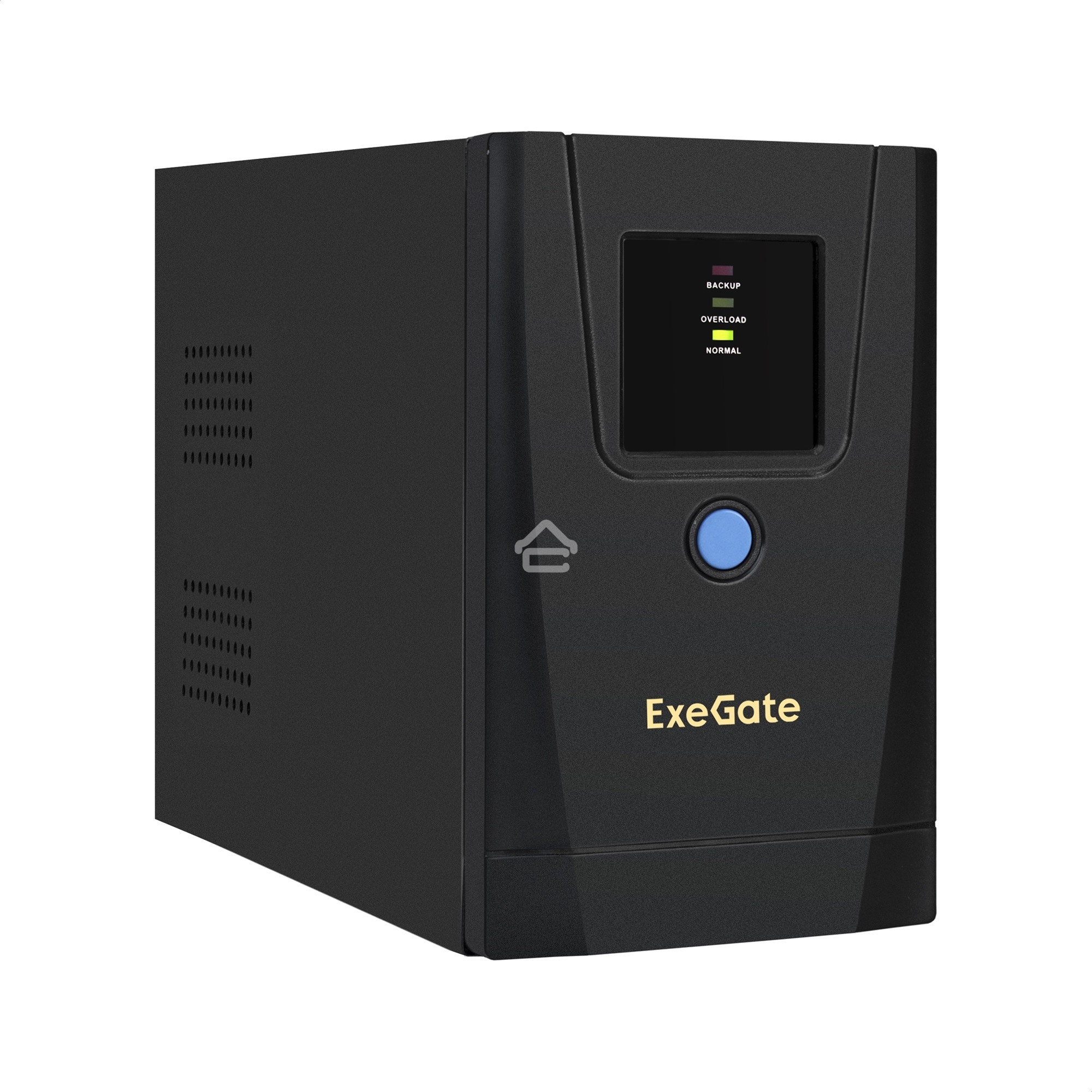 Источник бесперебойного питания ExeGate SpecialPro UNB-1000.LED.AVR.1SH.2C13 <1000VA/550W, LED, AVR,1*Schuko+2*C13, металлический корпус, Black>