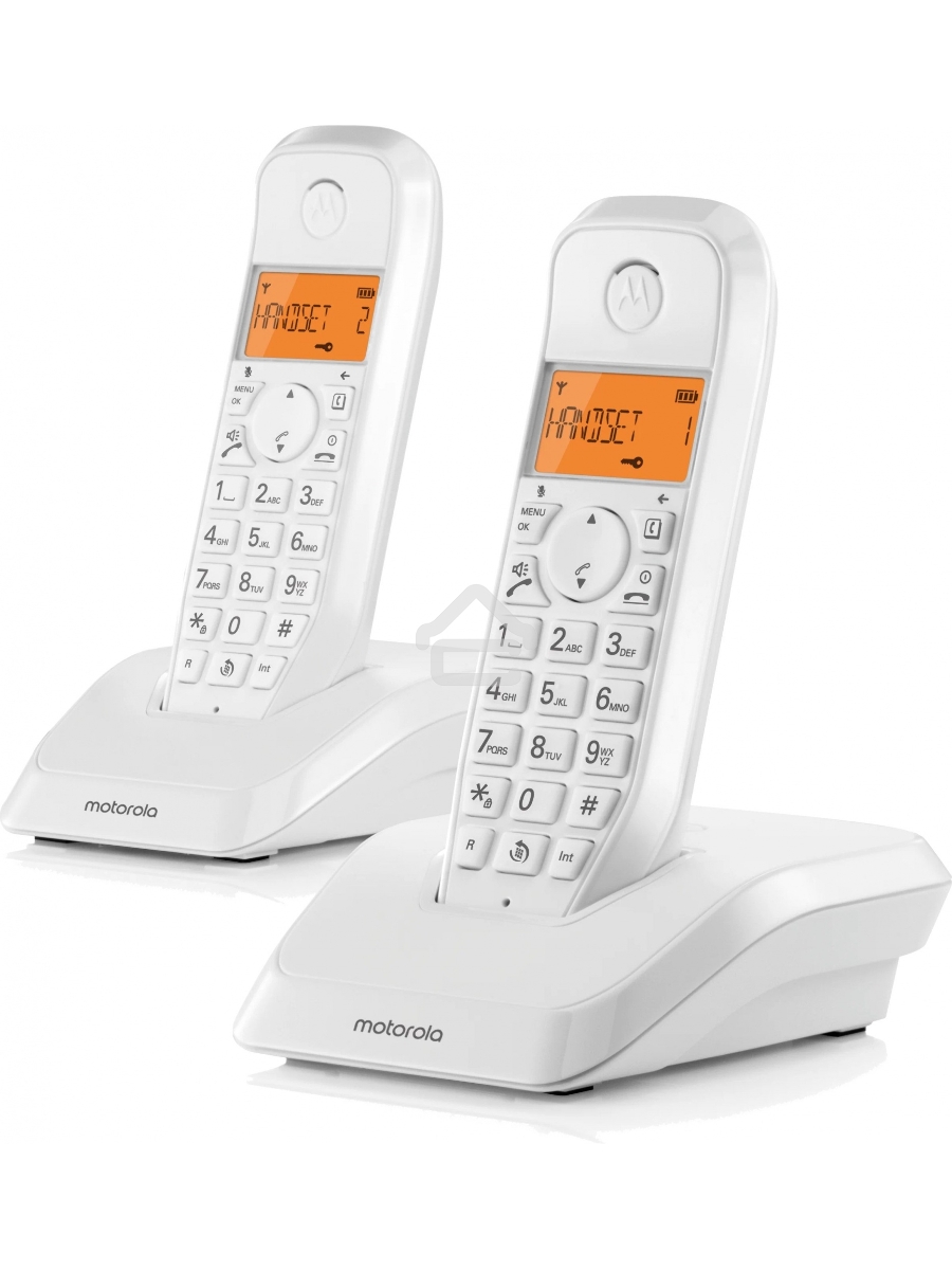 Радиотелефон Dect Motorola S1202 белый