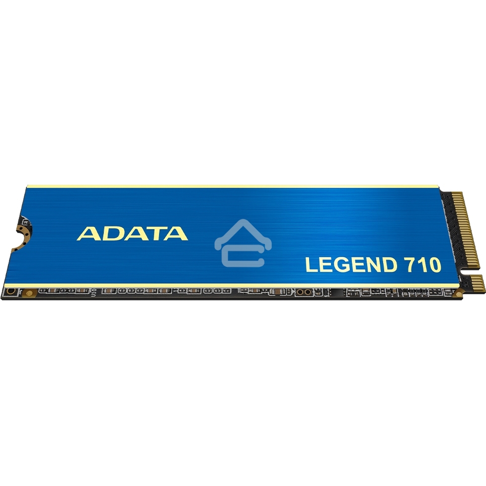 Накопитель SSD ADATA LEGEND 710, 1Tb, PCIe 3.0 x4, M.2 2280, NVMe, R/W 2400/1800, с радиатором