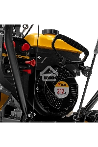 Бензиновая снегоуборочная машина SBM 610S PRO, 212cc, эл.старт, фара, обогрев  Denzel