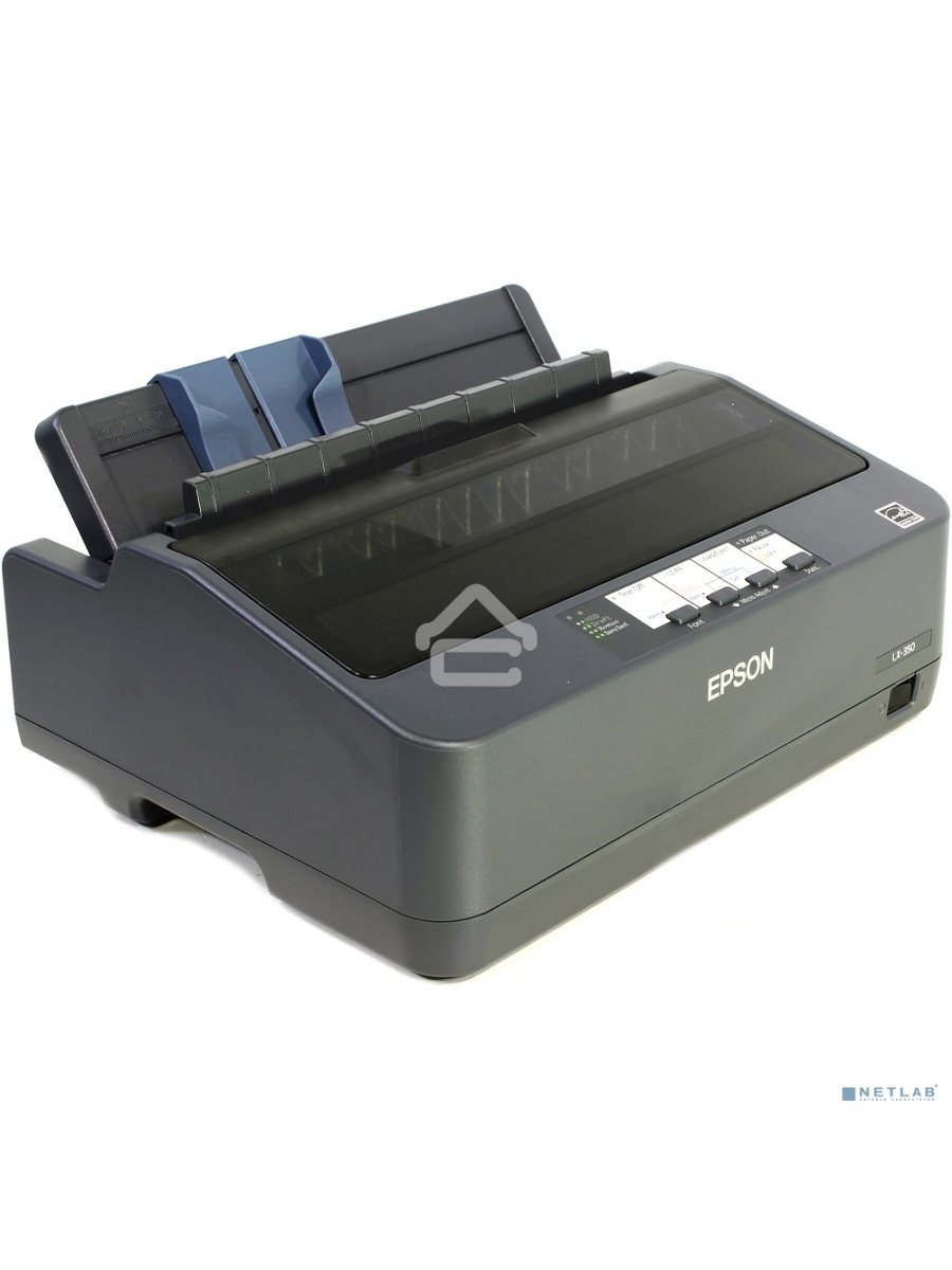 Принтер матричный Epson LX-350 (C11CC24031/C11CC24032), (А4, 357 cps (12 cpi), USB, LPT, COM)