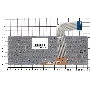 Клавиатура для ноутбука HP Pavilion 14-V белый
