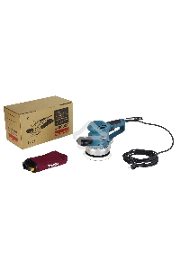 Шлифовальная машина Makita BO6030 ЭШМ,310Вт,ф150мм,4000-10000об\м,ампл-3мм,2.3кг,кор,п\сборник 